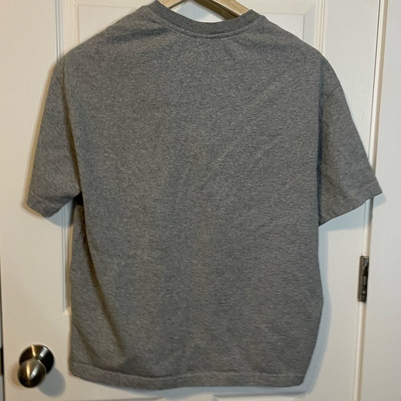 New Wave Street Culture Design heather gray tee w/ puffy Don’t Say So Much sz M - Picture 8 of 10